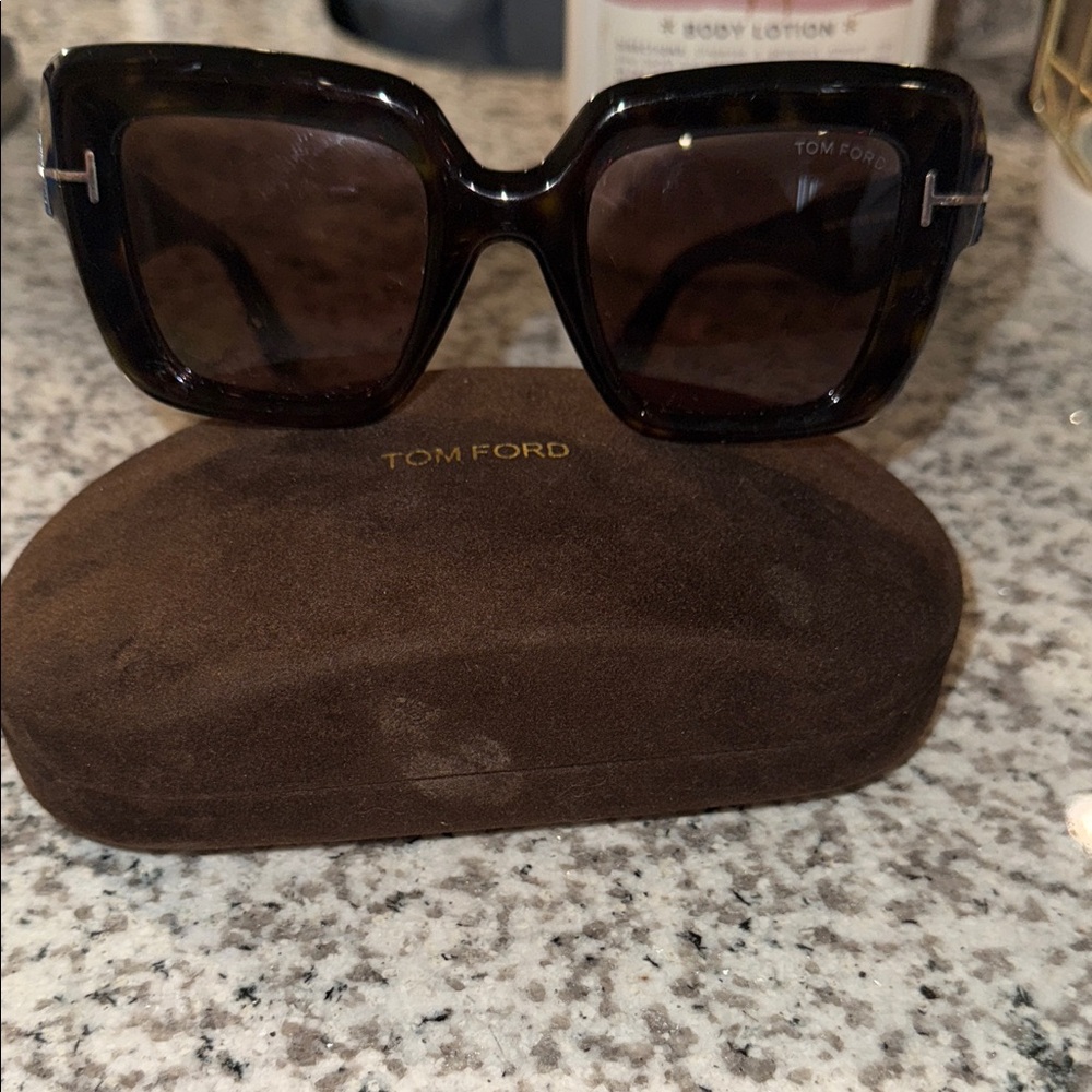 Tom Ford Women's Dark Brown Sunglasses